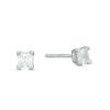 Banter Child'S 3Mm Princess-Cut Cubic Zirconia Stud Earrings In Sterling Silver Earrings