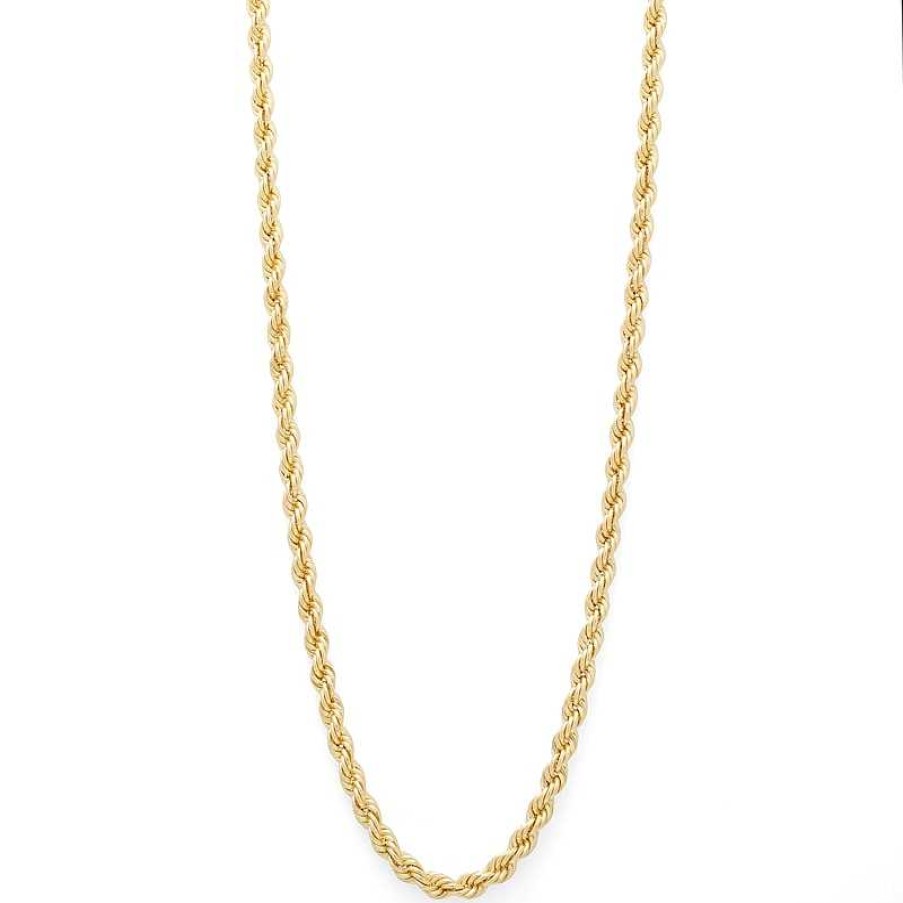 Banter 10K Hollow Gold Rope Chain - 24" Necklaces