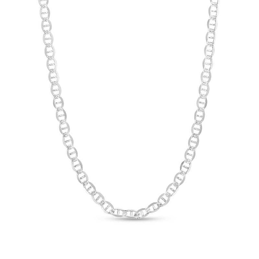 Banter Made In Italy 2.7Mm Diamond-Cut Mariner Chain Necklace In Solid Sterling Silver - 22" Necklaces