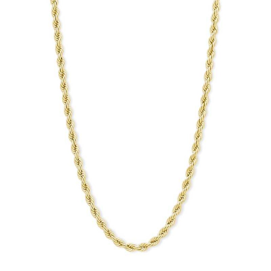 Banter 10K Hollow Gold Rope Chain - 22" Necklaces