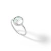 Banter Sterling Silver Simulated Opal Sun Ring - Size 7 Rings