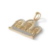 Banter 1/3 Ct. T.W. Diamond Last Supper Necklace Charm In 10K Gold Charms