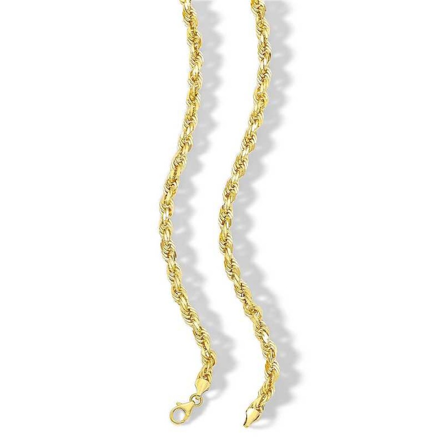 Banter 10K Semi-Sold Gold Rope Chain Necklaces