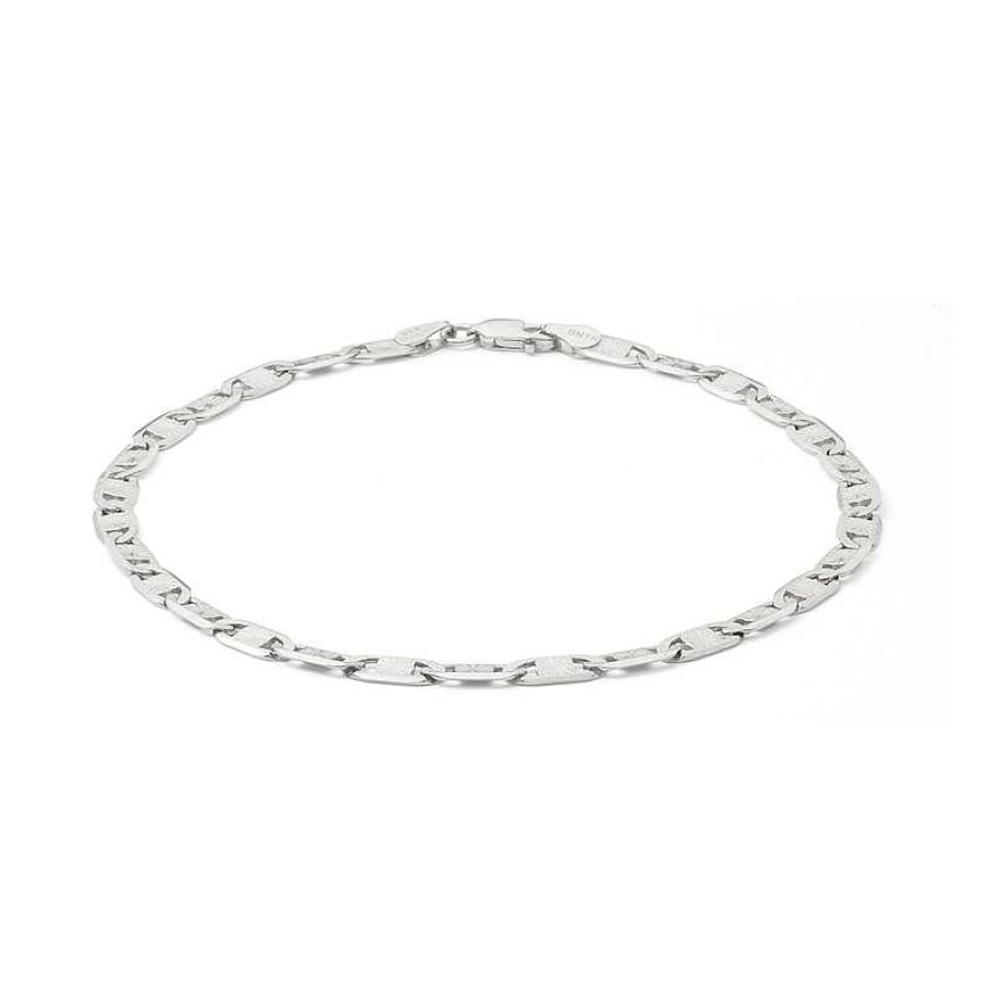 Banter Sterling Silver Star Chain Anklet Made In Italy Ankle