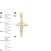 Banter Small Beaded Crucifix Necklace Charm In 10K Gold Charms