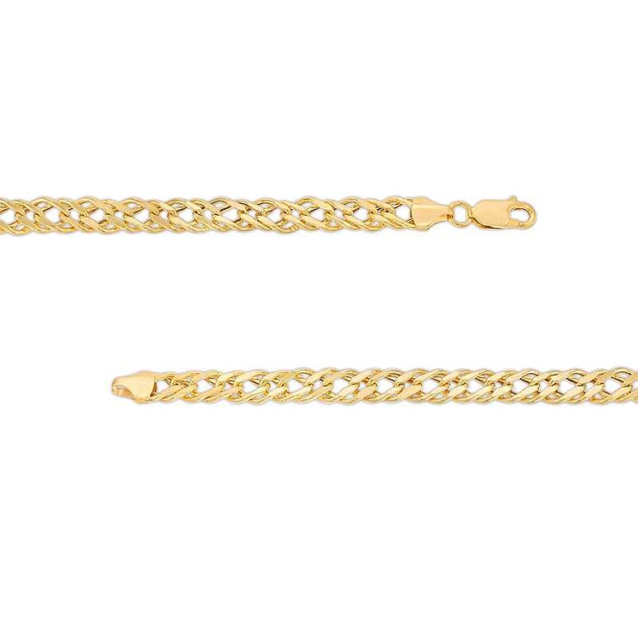 Banter 5.10Mm Diamond-Cut Rambo Chain Bracelet In 10K Hollow Gold - 8.5" Bracelets