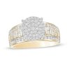 Banter 3/4 Ct. T.W. Composite Diamond Multi-Row Ring In 10K Gold Rings