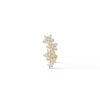 Banter 14K Tube Gold Cz Five Star Stud - 18G 5/16" Ear