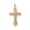 Banter Filigree Crucifix Charm In 10K Gold Charms