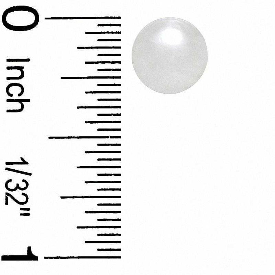 Banter 8Mm Cultured Freshwater Pearl Stud Earrings In Sterling Silver Earrings