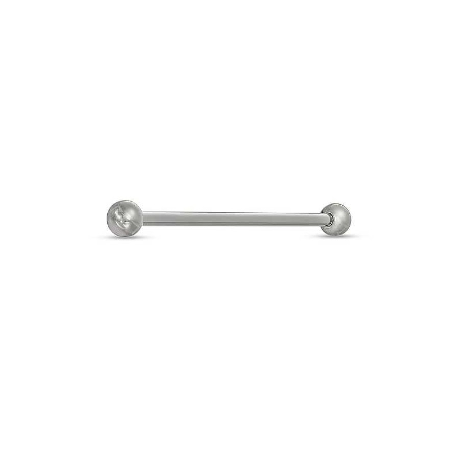 Banter Titanium Industrial Barbell - 14G 1 3/4" Earrings