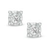 Banter 1/10 Ct. T.W. Diamond Solitaire Stud Earrings In Sterling Silver Earrings