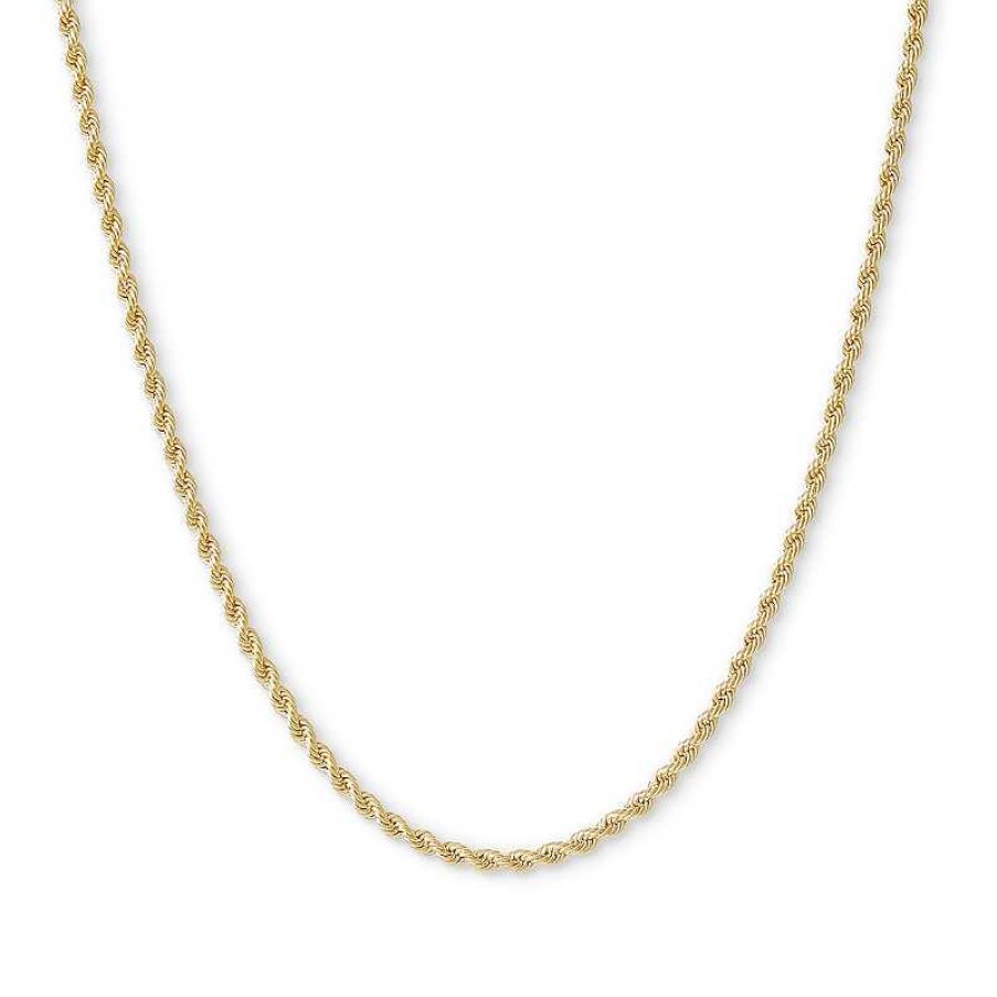 Banter 10K Hollow Gold Rope Chain - 20" Necklaces