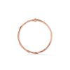 Banter 14K Solid Rose Gold Twist Nose Ring - 20G 5/16" Nose