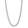 Banter 10K Semi-Solid White Gold Cuban Chain - 22" Necklaces