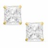 Banter 7.0Mm Princess-Cut Cubic Zirconia Stud Earrings In 14K Gold Earrings