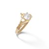 Banter 6Mm Heart-Shaped Cubic Zirconia Claddagh Ring In 10K Gold Rings