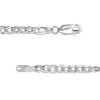 Banter 10K Hollow White Gold Curb Chain - 18" Necklaces