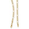 Banter 10K Hollow Gold Beveled Figaro Chain - 20" Necklaces