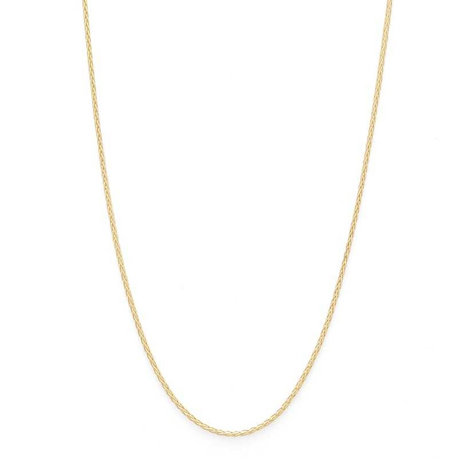 Banter Made In Italy 025 Gauge Wheat Chain Necklace In 10K Gold - 18" Necklaces