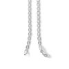 Banter Sterling Silver Diamond-Cut Mirror Valentino Chain Made In Italy - 20" Necklaces