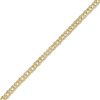 Banter 050 Gauge Diamond-Cut Rambo Curb Chain Necklace In 10K Hollow Gold - 18" Necklaces