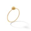 Banter 10K Solid Gold Cz Chrysanthemum Ring Rings