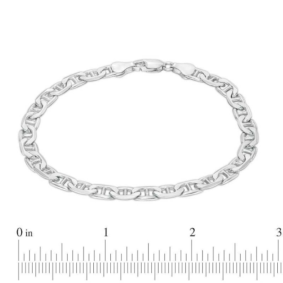 Banter 150 Gauge Solid Mariner Chain Bracelet In Sterling Silver - 8.5" Bracelets