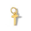 Banter 14K Semi-Solid Gold T Charm Charms