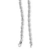 Banter 10K Hollow White Gold Rope Chain - 24" Necklaces