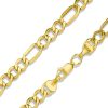 Banter 14K Hollow Gold Beveled Figaro Chain - 26" Necklaces