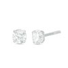 Banter Child'S 4Mm Cubic Zirconia Stud Earrings In 14K White Gold Earrings