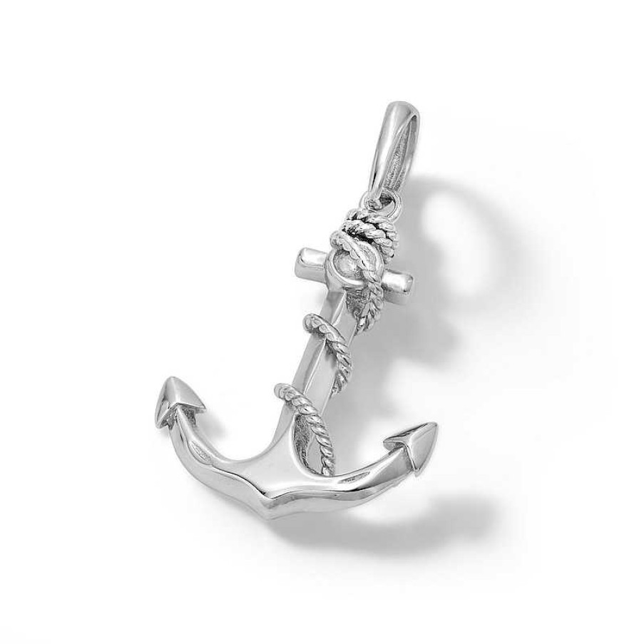 Banter Anchor With Rope Charm In Sterling Silver Charms