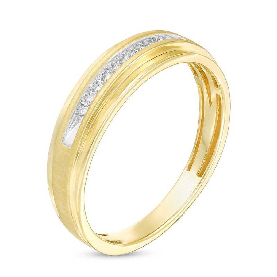 Banter 1/10 Ct. T.W. Diamond Wedding Band In 10K Gold Rings