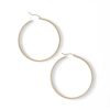 Banter 45Mm Square Hoop Earrings In 10K Tube Hollow Gold Earrings