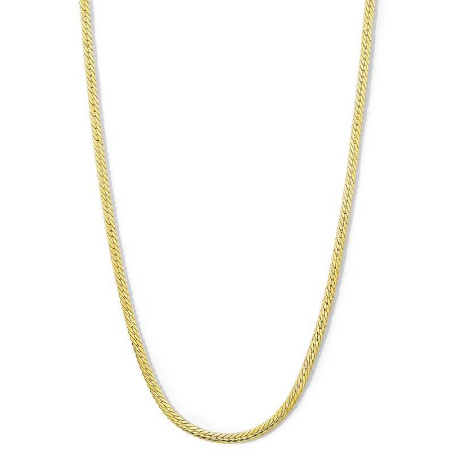 Banter 10K Hollow Gold Tight Curb Chain - 20" Necklaces