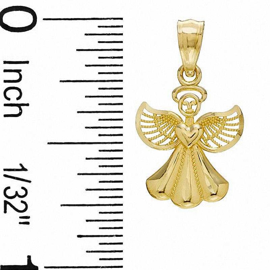 Banter Angel With Filigree Wings Charm In 10K Gold Charms