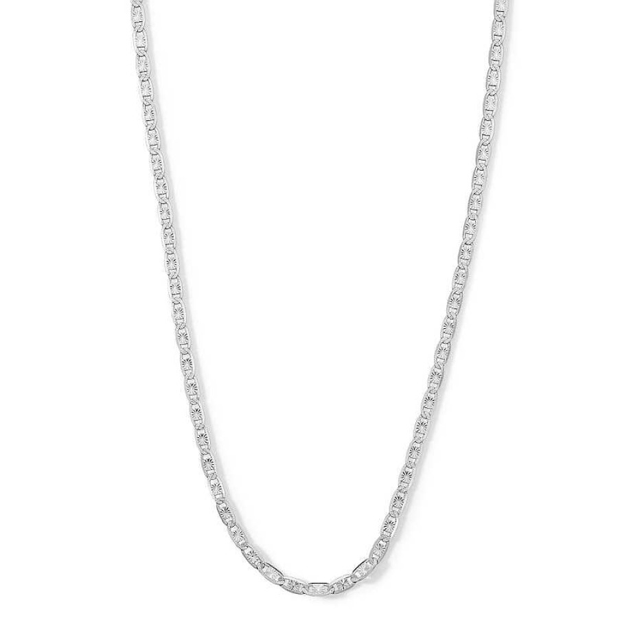 Banter Made In Italy 080 Gauge Valentino Necklace In Solid Sterling Silver - 20" Necklaces