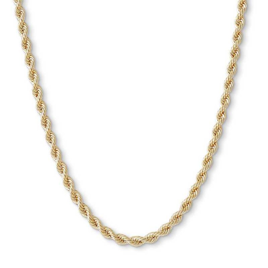 Banter 10K Hollow Gold Rope Chain - 20" Necklaces