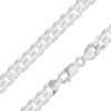 Banter Made In Italy 220 Gauge Curb Chain Necklace In Solid Sterling Silver - 24" Necklaces