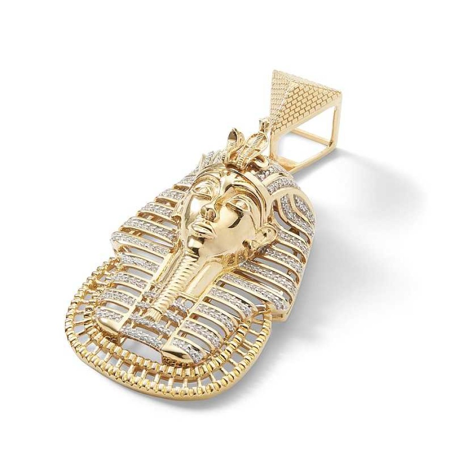 Banter 1/2 Ct. T.W. Diamond Pharaoh Charm In 10K Gold Charms