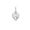 Banter Puffy Heart Bracelet Charm In 14K Semi-Solid White Gold Charms