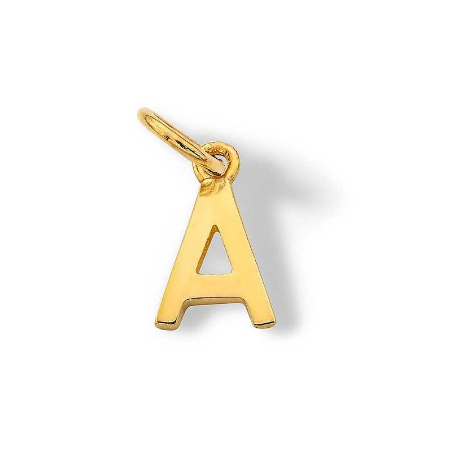 Banter 14K Semi-Solid Gold A Charm Charms