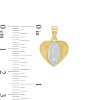 Banter Heart Our Lady Of Guadalupe Necklace Charm In 10K Two-Tone Gold Charms