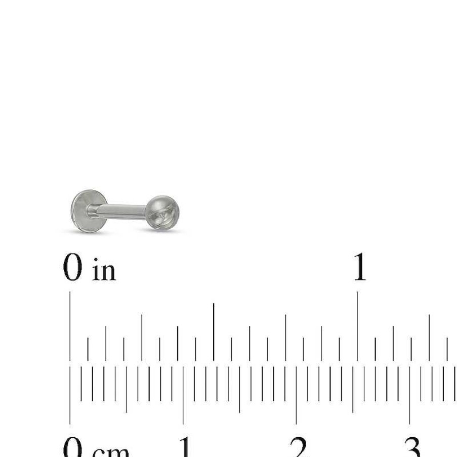 Banter Titanium Ball Stud - 16G 7/16" Ear