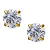 Banter Child'S 4Mm Cubic Zirconia Stud Earrings In 14K Gold Earrings