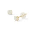 Banter 4Mm Lab-Created Opal Stud Earrings In 10K Gold Earrings