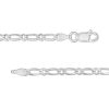 Banter Made In Italy 3Mm Diamond-Cut Flat Figaro Chain Necklace In Solid Sterling Silver - 20" Necklaces