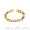 Banter 14K Gold Plated 1/10 Ct. T.W. Diamond Curb Link Bracelet Bracelets