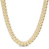 Banter Made In Italy Reversible 5.2Mm Textured Curb Chain Necklace In 10K Hollow Gold - 20" Necklaces